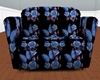 BlkNBl Rose Couch