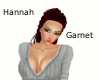 Hannah - Garnet