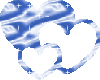 3 Blue hearts
