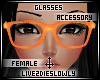 .L. Owange Geeky Glasses