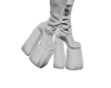 蛇 White Boots