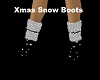Black Xmas Snow Boots