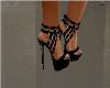 Sandal Stilettos-Black