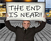 The End Sign Cutout