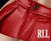 Leather Red Skirt RL
