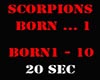 SCORPIONS  BORN1