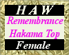 Remembrance Hakama Top F