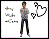 Gray White w/Jeans