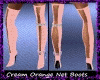 SM Cream orange net Boot