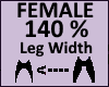 Leg Thigh Scaler 140%