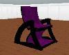 Purple/Black Slave Chair