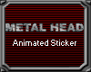 Ani Metal head Sticker
