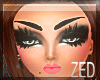 |ZED| Eyebrows III Black