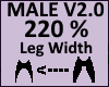 Leg Thigh Scaler 220% V2
