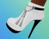 Tassel Boots - White