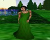 Cool Green Wed. Dress
