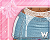 w. mini skirt w/ lace v1