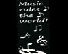 Music Rules Poster 3D