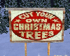Christmas Tree Signage