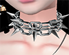 Choker Spike Silver