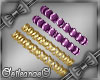 (I) Purple Bracelets
