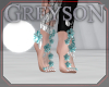 [GREY]Blossoms Feet T