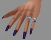 2021 Purple Nails & Ring