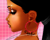 CC! RED EARRING