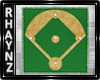 Baseball Diamond Rug