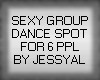 Sexy group dance spot