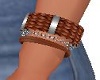 Leather Brown Bracelet L