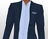EM Blu Suit no tie