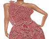 J*Long Pink Lace Gown