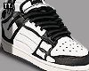 Black White Miri Kicks