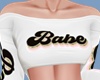DC..BABE TOP WHITE