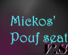~V~ Mickos Cafe- Pouf