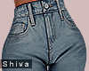 S. HW Washed Jeans