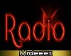 Red Neon (Radio) Sign
