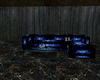 ~N~ Black N Blue Sofa