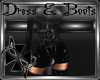 PF Black Dress & Boots