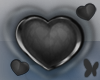 Interactive black heart