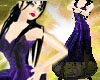 Gothic Angel Violet Gown