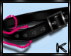 !K Khloe's Belt Hot Pink