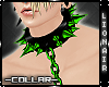 !)Spiked Collar: Green