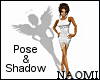 Angel Pose and Shadow
