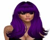 Glamour sexy purple hair