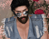 C* Denim Jacket Open
