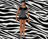 Zebra Fashion Dress