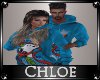 Couple Blue Sweater F