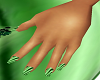 *Ney* Silk Green Nails